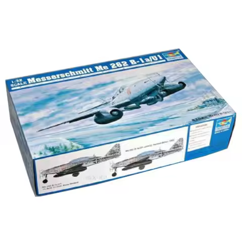 Trumpeter 02237 1/32 Messerchmitt Me262 B-1a/U1 Double Seat Night Fighter Military Plastic Assembly 