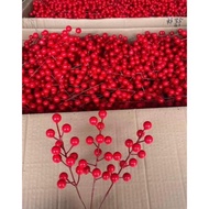 5 deco red winter peach branches bring fortune to home. Red winter peach with tree branches