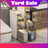 Yard Sale - Bathroom Rack Kitchen Rack Drawer Storage Rack Box Toilet Side Cabinet Organizer Shelf R