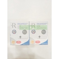 RIGHTEST GS700 Blood Glucose Test Strip Free 2×25's Alcohol Pad & 2×25's Lancet