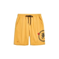 EDWIN 男裝 白沙屯 媽祖勇字棉短褲(黃色)#短褲