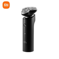 Xiaomi Mi Home Electric Shaver เครื่องโกนหนวดไฟฟ้า S500 3D ใบมีดลอยน้ำ IPX7 LED แสดงผล USB-C ชาร์จให