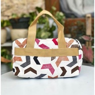 Pineapple Pouch Makeup Tas Kosmetik Bahan Kanvas