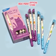CAT 0.5mm Student Gel Pen - Deli G81 / Replacement Refill G35