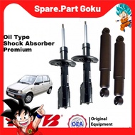 Perodua Kancil KYB Shock Absorber (Front + Rear 4 Pcs Oil Type) -[SparePartGoKu]