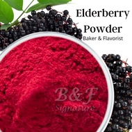 Elderberry Powder 500g 接骨木果粉 Juice Sambucus Fruit Raspberry Strawberry Elderberry Acai Blackcurrant