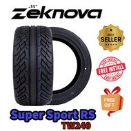 235/40/18 TW240 ZEKNOVA SUPER SPORT RS SEMI SLICK PTSTYRE SETAPAK (INSTALLATION & DELIVERY) (100% Ne