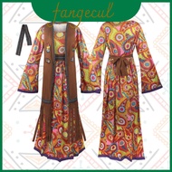 70s Disco Retro Cosplay Outfit Tribal Design Goddess
