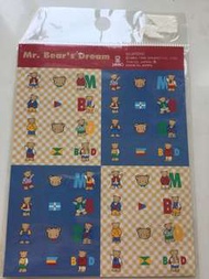 Mr Bear’s Dream 貼紙