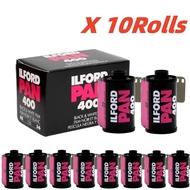 50/10 Rolls ILFORD Pan 400 Black And White Film 135mm Professional Film 36 Exposure Suitable for Kod