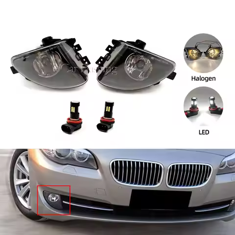 Fog Lights For BMW F10 F18 520d 520i 523li 525li 530li 2011 2012 2013 2014 5series Headlights Foglig