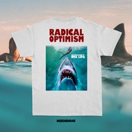 S-5XL Ready Stock Dua Lipa White Jaws Soft Cotton Tshirt