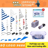 Lego 9686 with instruction book, intellectual development toy line for children 6+