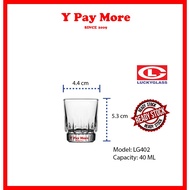 Lucky Glass 6Pcs 1.4oz (40 ML) Stellar Shot Glass LG402