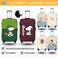 Snoopy Luggage Cover Protector Elastic Personalized Suitcase Cover Travel Luggage Accessories Washab