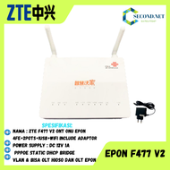 ZTE F677 XPON SUPORT OLT EPON GPON INCLUDE ADAPTOR