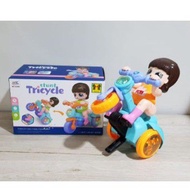 Tricylcle Stunt 636B Motorcycle dancing Toy
