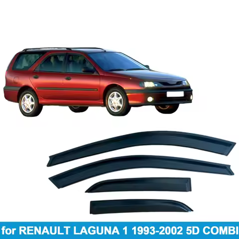 Window Visor for RENAULT LAGUNA 1 1993-2002 5DOOR COMBI Rain Guard Side Vent Deflector Weathershield