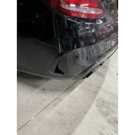 w205 Positive Carbon Fiber Rear Air Knife Fixed Wind Wing Foot Covering Opening Mold Making Original