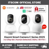 Xiaomi Smart CCTV Camera C200 / C300 / C400 / C700 HD Resolution Night Vision AI Human Detection
