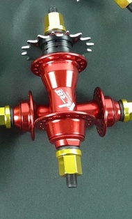 《XLR8 TAIWAN》Hub Freehub Bos Tromol BMX Free Hub Depan Belakang Sepeda BMX Lubang 36 H Hole 36H Gigi