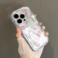 DS001 OFTCASE SILICON BUTTERFLY TRANSPARENT SHOCKPROOF FOR iphone 7 8G 7+ 8+ X XS XR 11 12 13 14 15 