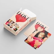 60 (g)i-dle new album "i feel" official merchandise collection cards - gidle double-sided lomo photo