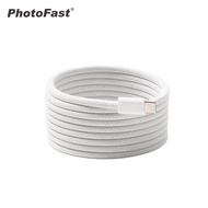 PhotoFast Mag Cable編織磁吸快充線2米/ 星光白