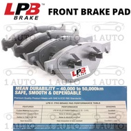 LPB E-PRO SEMI METALLIC FRONT BRAKE PAD BMW X5 E70 3.0sD 4.8i 50iX E71 X6 35dX 35iX 50iX F15 50iX F1