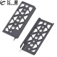 FEICHAO 5" 8" 10" Quick-Release Dovetail Plate 1/4 3/8 Thread Lightweight Skateboard For BMPCC4K6K/A