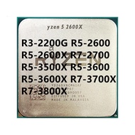 Ryzen R3-2200G R5-2600 R5-2600X R7-2700 R5-3500X R5-3600 R5-3600X R7-3700X R7-3800X CPU Processor So