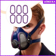 [Wenodxa] SiaBiced 6 Pieces P100 Respirator Replacement Filter Purple Professional Sturdy Half Mask
