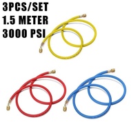 CEO 🇲🇾 Charging Hose Set R22 R134a R12 R507 R404 Air Cond Refrigerant Manifold Gauge Hose GAS METER 