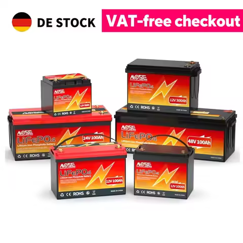 6Ah 10Ah 12Ah 20Ah 30Ah 12V 100Ah LiFePO4 Battery Pack BMS 200Ah 300Ah Lithium Iron Phosphate Rechar