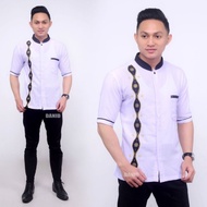 White Gold Sulam Batik Ready Stock KL | Batik Shirt | Ready stock Ready Stock | Batik Viral| Baju Koko | Songket Viral