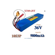 10S3P 36V9800ah Set 18650 Lithium Ion 500W for High Power Motorcycle Pedals