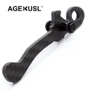 AGEKUSL Bike Seatposts Clamps Levers Pothook Hook Bar Carbon For Brompton Pike 3 Sixty Folding Bicycle 2.5g 3.5g
