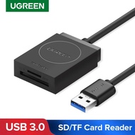 UGREEN Card Reader USB 3.0 to SD Micro SD TF Card Reader For Laptop Accessories 2-in-1 Memory Card R