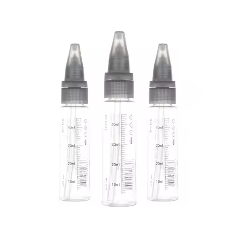 DSPIAE PT-AB Wash-Free Airbrush Accessories 50ml Paint Mixing Bottle 0.3/0.5mm Specialized Spray Nee