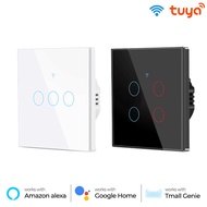Tuya WIFI Square Smart Home Smart Touch Switch Smart Home Gadget Wifi Switch