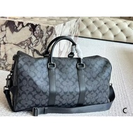 Coach Classic Logo gotham No. 45 Duffel Bag Men Large Capacity Gym Bag Travel Bag