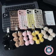 Ins Style Winter Plush Phone Case For Realme 14X 13 12 12X 10S 9 Pro SE 9i 8 8S 7 Q5 Q5X Q5i Q3 Q3S 