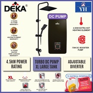 Deka AQUAS 88 TRS 4.5kW Turbo DC Pump Instant Water Heater with Rain Shower and Diverter - AQUAS 88 