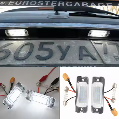2x Canbus Error Free Led Number Plate Light Bulb For Mercedes Benz R-Class W251 X164 ML350 R300 R320