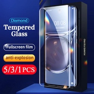 5/3/1Pcs 9H Tempered Glass for Huawei P50 pro Screen Protector P40 P30 P20 pro plus P10 P9 lite E Gl