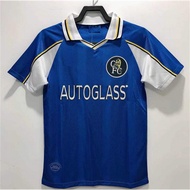 97 99 Chelsea Retro Jersey home 1997 1998 1999 Men's Sports shirt S-XXL