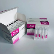 100pcs / box Disposable Needle 29 g 13 mm Individually Packaged Painless Beauty Tools