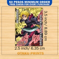 7 Deadly Sins - The Seven Deadly Sins V2 Main Characters Photocard - [SOLD PER PIECE]