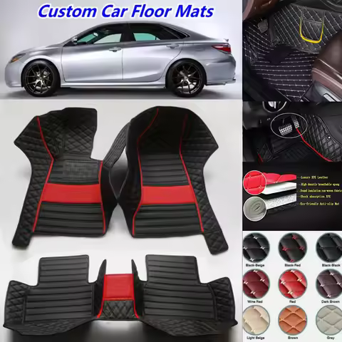 3D PU-leather Waterproof Custom Car Floor Mats For Lexus NX NX200t NX250 NX300 NX300h NX350h NX450h 