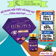Viên uống sâm tố nữ Estrogen eva Bổ sung Nội tiết tố nữ Giảm khô hạn Điều hòa kinh nguyệt 30 viên